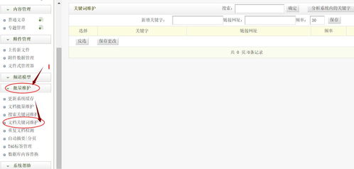 dedecms織夢程序網(wǎng)站后臺(tái)添加關(guān)鍵詞維護(hù)管理教程
